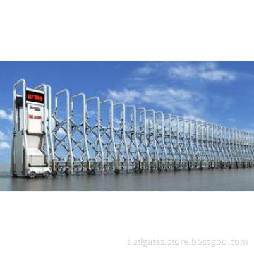 Motorized Intelligent Expandable Automatic Retractable Gate